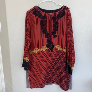 Ethnic silk kurta (Pakistani)